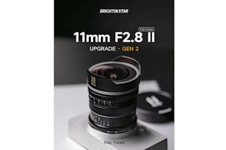 未使用品 BRIGHTIN STAR 11mm F2.8 II フィッシュアイ 4/8発売 Brightin Star 11mm f/2.8 IIが正式発表 フルサイズ182°の新